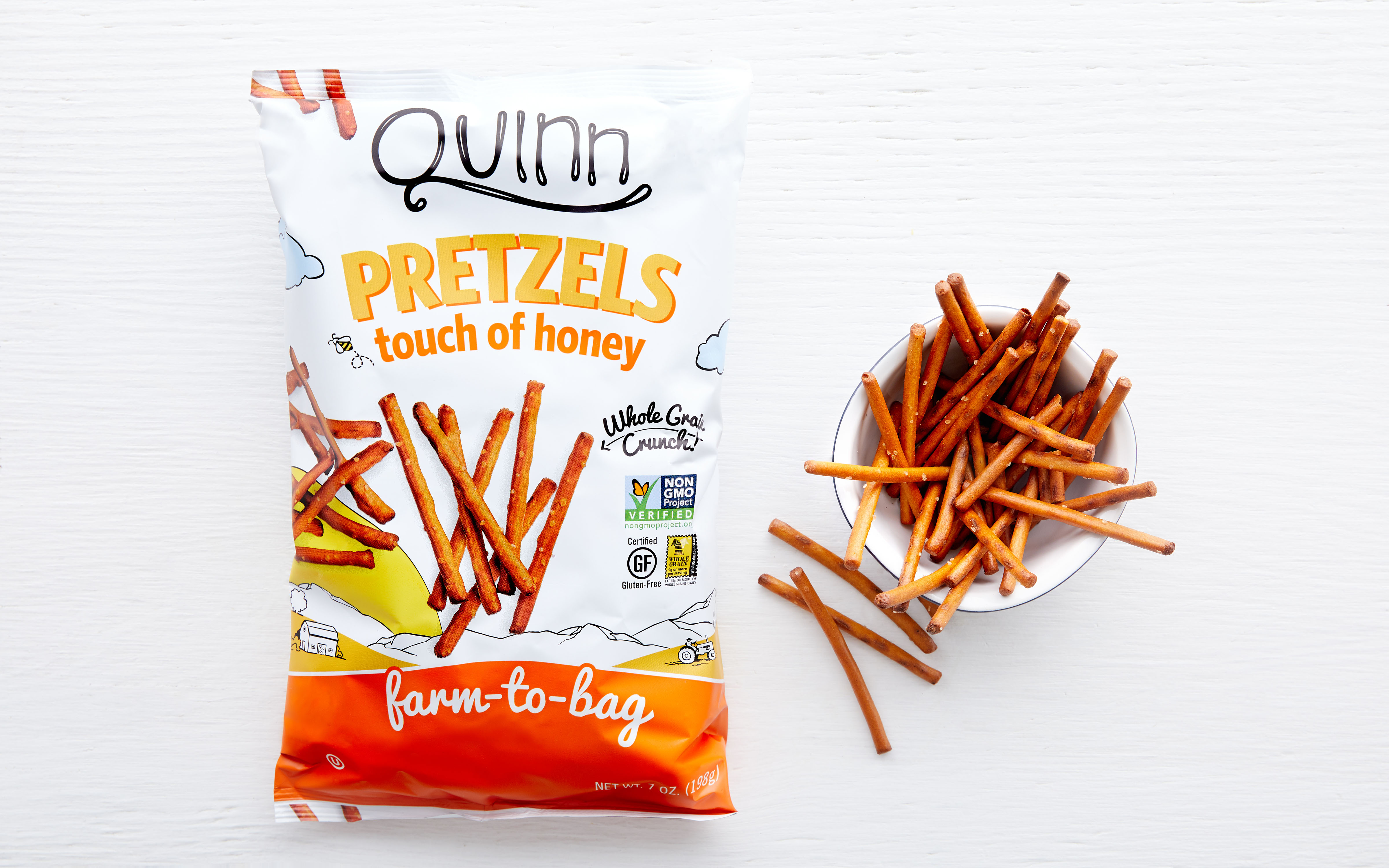 Touch of Honey Pretzels (GlutenFree) Quinn Snacks SF Bay Good Eggs